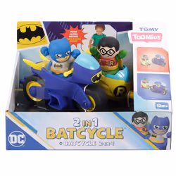Tomy Toomies 2 in 1 Batcycle & Figures