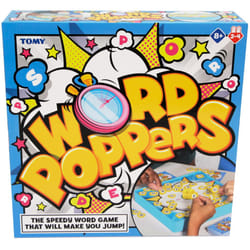 Games Word Poppers - Race to Make Words Before Timer Board Pops - 2 to 4 player Family Games for Kids and Adults - Family Board Games and Card Games