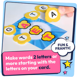 Games Word Poppers - Race to Make Words Before Timer Board Pops - 2 to 4 player Family Games for Kids and Adults - Family Board Games and Card Games