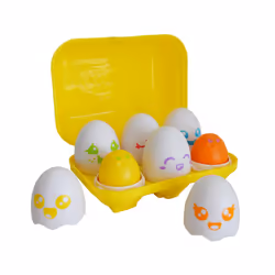 Tomy Toomies Play to Learn - Hide "n" Squeak Eggs - E73560