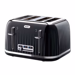Breville VTT476, 4 slice(s), Black, Level, 2100 W