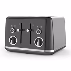 Breville VTT853, 4 slice(s), Grey, Level, Rotary