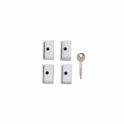 Yale Locks V-8K109-4-WE Window Stop White Pack of 4 Visi