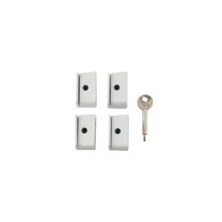 Yale Locks V-8K109-4-WE Window Stop White Pack of 4 Visi
