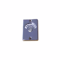 Yale Locks P127-SC Indicator Bolt for Bathrooms or W.C Doors Satin Chrome P127