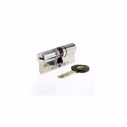 PYS34040N AntiSnap 3 Star Euro Double Cylinder High Security 4040 80mm Nickel Finish