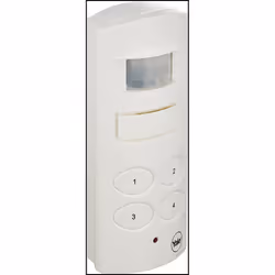 Yale SAA5015 Wireless Shed and Garage Alarm, Free-Standing or Wall-Mounted, 4 Digit Pin-Code, Battery-Powered, Motion Detecti ...