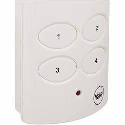 Yale SAA5015 Wireless Shed and Garage Alarm, Free-Standing or Wall-Mounted, 4 Digit Pin-Code, Battery-Powered, Motion Detection, 100dB Siren, Easily