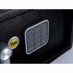 Yale YLV/200/DB2 safe Portable safe 24 L Steel Black