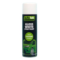 Autotek AT000GW500 500ml White Gloss Paint