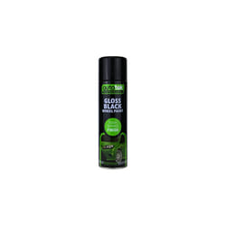 Professional Tough Durable Finish Spray Paint Gloss Black Wheel Paint 500 ml