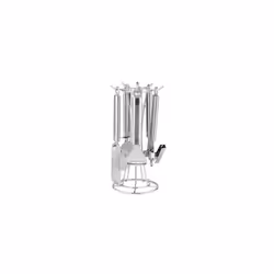 Morphy Richards 46815 Kitchen Utensils Set, Accents Range, Kitchen Gadget Set, Stainless Steel, Silver, 4-Piece