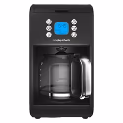 Morphy Richards Accents, Combi coffee maker, 1.8 L, Ground coffee, 900 W, Black