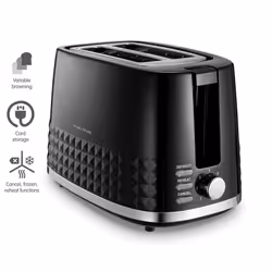 Morphy Richards Dimensions 2 Slice Toaster 220021 Two Slice Toaster Black toaster