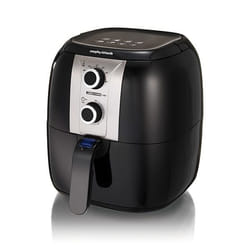 Morphy Richards 480003 fryer Single 3 L Stand-alone 1400 W Hot air fryer Black, Stainless steel