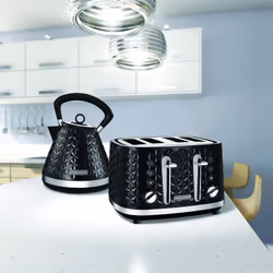 Morphy Richards Vector 4 Slice Toaster 248131 Black Four Slice Toaster Black Toaster - Additional view 10