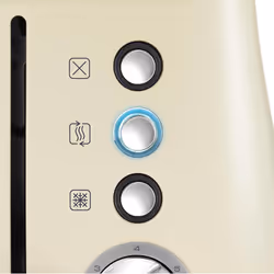 Morphy Richards Evoke 224407 toaster 7 2 slice(s) Cream, Silver