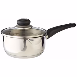 Morphy Richards 970112 Equip Pouring Saucepan with Glass Lid, S/Steel
