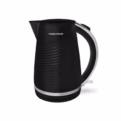 Morphy Richards 108266, 1.5 L, 3000 W, Black, Plastic, Water level indicator, Filtering