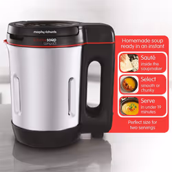 Morphy Richards 501027 Compact Sauté & Soup Maker, 1L