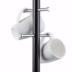 Morphy Richards 978056 Dimensions 6 Cup Mug Tree, Black