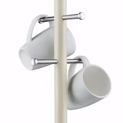 Morphy Richards 978058 Dimensions 6 Cup Mug Tree, Ivory Cream