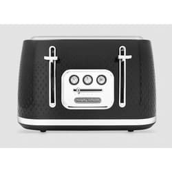 Morphy Richards 243010 toaster 4 slice(s) 1880 W Black, Chrome