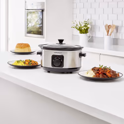 Morphy Richards 460017 Brushed Stainless Steel 3.5L Slow Cooker - Additional view 6