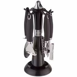 Morphy Richards Dune 976040 4 Piece Gadget Set, Black, S/Steel