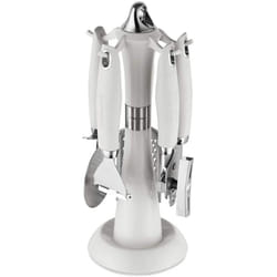 Morphy Richards Dune 976043 4 Piece Gadget Set, Ivory Cream, S/Steel