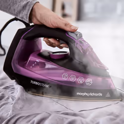 Morphy Richards 303140 iron Steam iron Ceramic soleplate 2800 W Black, Purple - Additional view 7