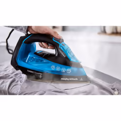 Morphy Richards 303210 iron Steam iron 3100 W Black, Blue - Additional view 4
