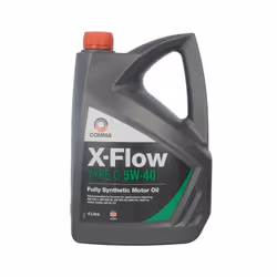 Engine oil; COMMA; X-Flow G; 5W-40 4 Synthetic Oil; for SKODA, MERCEDES-BENZ, VOLKSWAGEN, RENAULT, SUZUKI