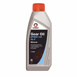 Axle Gear Oil; COMMA; EP GL-5; 1 85W-140 API GL-5; for RENAULT, FIAT, JEEP, OPEL, VAUXHALL