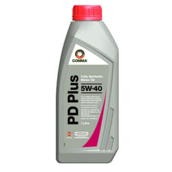 Comma Pd Plus 5W-40 1l Engine oil DPD1L VOLKSWAGEN: Golf 5, Golf 7, Polo V Hatchback, BMW: 3 Saloon, 5 Saloon, 1 Hatchback