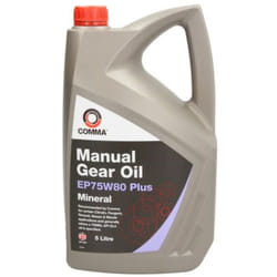 COMMA EP75W80 Plus EP75W80P5L Transmission Oil 75W-80 Mineral Oil 5 PEUGEOT: 205 II Hatchback, 308 I Hatchback, RCZ Coupe