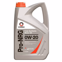 Engine oil; COMMA; Pro-NRG; 0W-20 5 Synthetic Oil; for TOYOTA, MITSUBISHI, MAZDA, LEXUS, SUZUKI; P000311