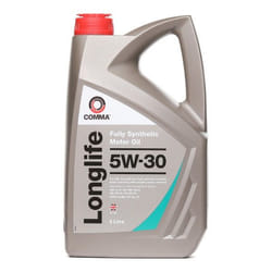 Comma Longlife 5W-30 5l Engine oil GML5L VOLKSWAGEN: Golf 5, Golf 7, Polo V Hatchback, MERCEDES-BENZ: C-Class Saloon, E-Class Saloon