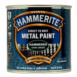 Hammerite - Metal Paint Hammered 250ml - Dark Green