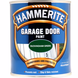 Hammerite Garage Door Paint , Paint, Furniture, Matt, 0.75 L, Buckingham Green, 8 m²/L