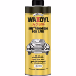 Hammerite Waxoyl Aerosol , 0.4 L, Black, Matt, Spray