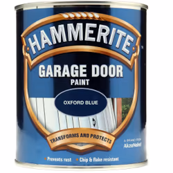 Hammerite Garage Door Paint , Paint, Furniture, Matt, 0.75 L, Oxford Blue, Dining room, Entrance, Hallway, Home office, Kitch ...