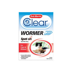 Bob Martin Wormer for Cats | Cat & Kitten Wormer - 4 Tubes