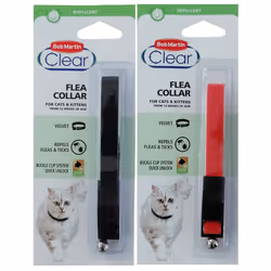 Bob Martin Clear Velvet Flea & Tick Collar (Twin Pack)