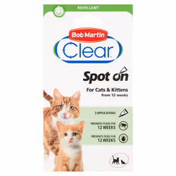 Bob Martin Clear Flea & Tick Spot On For Cats - 24 Weeks