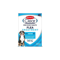 Bob Martin Clear Cat & Dog Flea Tablets - Large Dogs Over 11kg