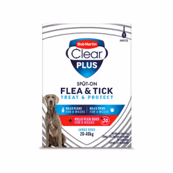 Bob Martin Clear Plus Spot-On Solution for Large Dogs 1 Treatment