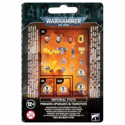 Games Workshop Imperial Fists Primaris Upgrades and Transfers, Collectible action figure, Yellow, 12 yr(s), Warhammer 40K, 1 ...