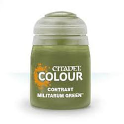 Games Workshop - Citadel Colour Contrast: Militarum Green (18ml) Paint