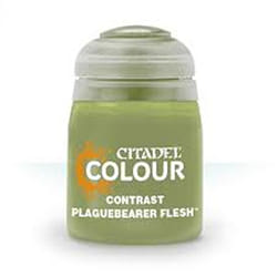 Games Workshop - Citadel Colour Contrast: Plaguebearer Flesh (18ml) Paint